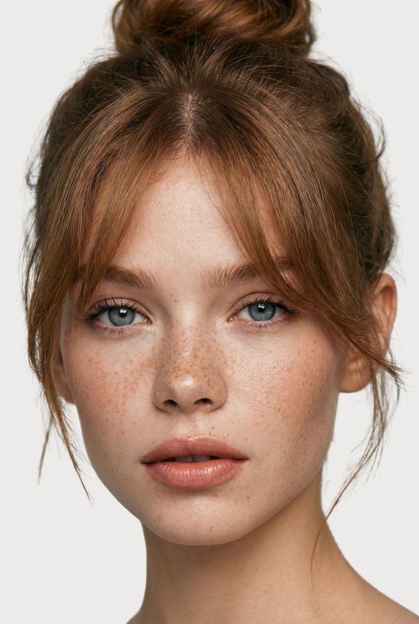 AI model casting — kızıl, çilli